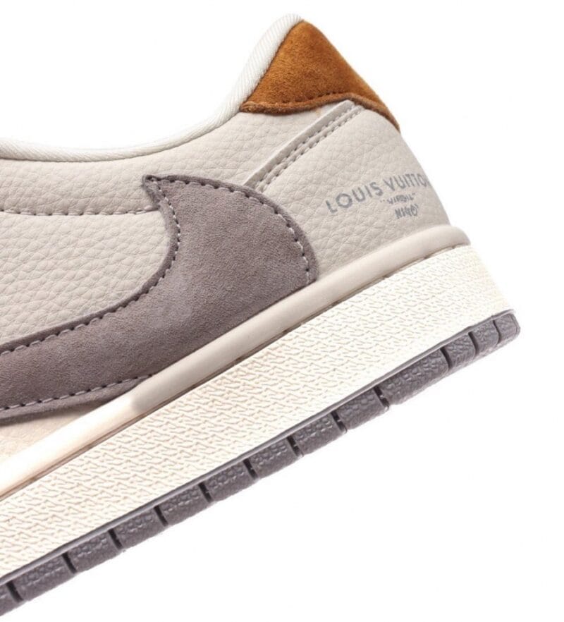 【AT3223】LV x Nike Nike Air Jordan 1 Low OG SP "Military Blue" AJ1 ジョーダン1 ローカットバスケットボールシューズ ルイ・ヴィトン コラボ AJ1 ジョーダン1