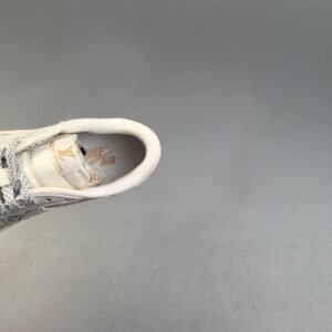 【AT3224】Louis Vuitton x Travis Scott x Air Jordan 1 Low ルイヴィトン×トラビス・スコット×エア ジョーダン 1 ロー LV コーデュロイ デニム オフホワイト AJ1 ジョーダン1 代
