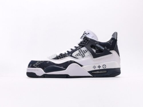 【AT3226】Louis Vuitton x Air Jordan 4 Retro ルイ・ヴィトン x エアジョーダン4リトロは、レザー素材を使用したシューズです。