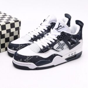 【AT3226】Louis Vuitton x Air Jordan 4 Retro ルイ・ヴィトン x エアジョーダン4リトロは、レザー素材を使用したシューズです。