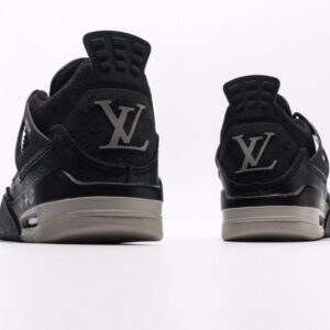 【AT3227】Louis Vuitton x Air Jordan 4 Retro ルイ・ヴィトン x エア・ジョーダン 4 レトロ バスケットボールシューズコレクション。革素材を使用して作られた組み立て靴。