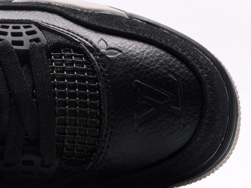 【AT3227】Louis Vuitton x Air Jordan 4 Retro ルイ・ヴィトン x エア・ジョーダン 4 レトロ バスケットボールシューズコレクション。革素材を使用して作られた組み立て靴。