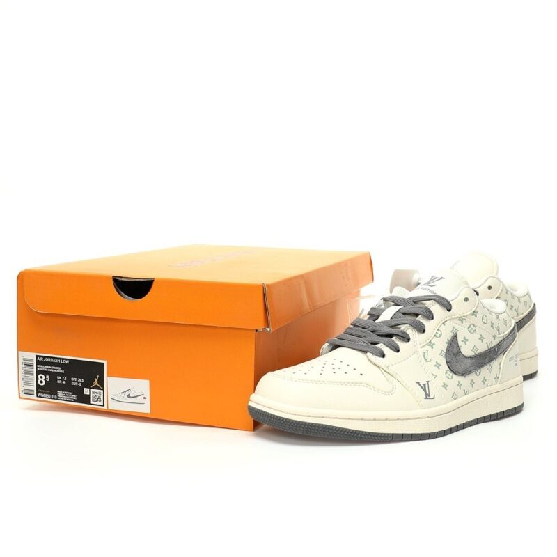 【AT3236】Louis Vuitton x Nike Air Jordan 1 Low OG SP "LV Monogram"