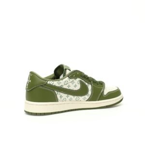 【AT3237】Louis Vuitton x Travis Scott x Nike Air Jordan 1 Low OG SP"LV Monogram"