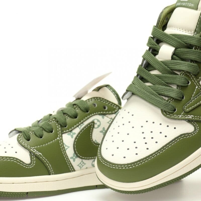 【AT3237】Louis Vuitton x Travis Scott x Nike Air Jordan 1 Low OG SP"LV Monogram"