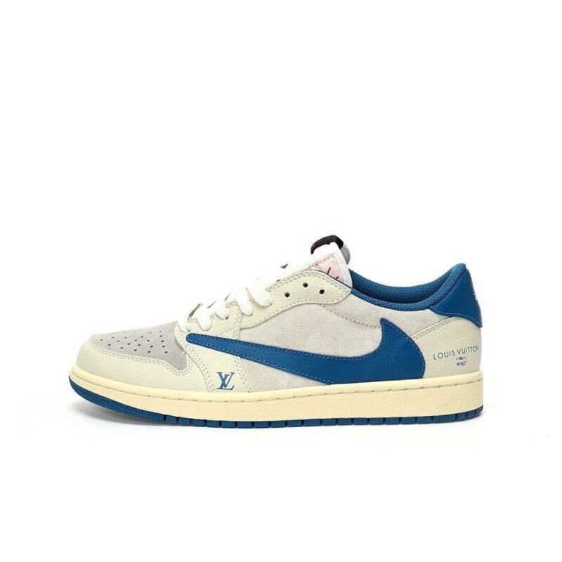 【AT3238】Louis Vuitton x Travis Scott x Nike Air Jordan 1 Low OG SP "Louis Vuitton" ルイ・ヴィトン × トラヴィス・スコット × ナイキ エアジョーダン 1 ロー OG SP "ルイ・ヴィトン"