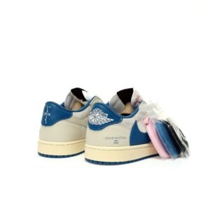 【AT3238】Louis Vuitton x Travis Scott x Nike Air Jordan 1 Low OG SP "Louis Vuitton" ルイ・ヴィトン × トラヴィス・スコット × ナイキ エアジョーダン 1 ロー OG SP "ルイ・ヴィトン"