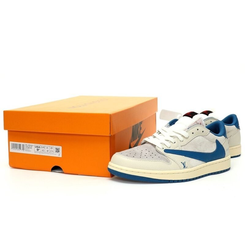 【AT3238】Louis Vuitton x Travis Scott x Nike Air Jordan 1 Low OG SP "Louis Vuitton" ルイ・ヴィトン × トラヴィス・スコット × ナイキ エアジョーダン 1 ロー OG SP "ルイ・ヴィトン"