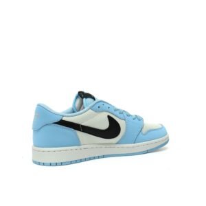 【AT3240】Louis Vuitton x Travis Scott x Nike Air Jordan 1 Low OG SP"UNC"