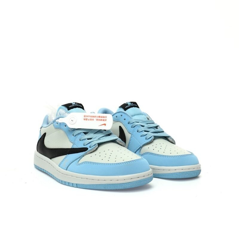 【AT3240】Louis Vuitton x Travis Scott x Nike Air Jordan 1 Low OG SP"UNC"