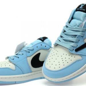 【AT3240】Louis Vuitton x Travis Scott x Nike Air Jordan 1 Low OG SP"UNC"