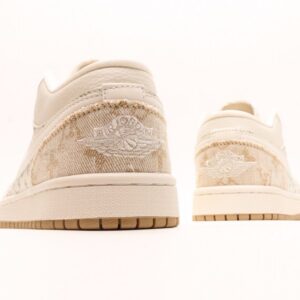 【AT3241】Louis Vuitton x Nike Air Jordan 1 Low OG SPDamier AzurBrownLV Monogram