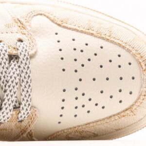【AT3241】Louis Vuitton x Nike Air Jordan 1 Low OG SPDamier AzurBrownLV Monogram