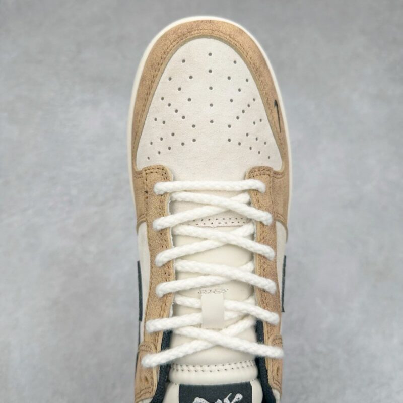 【AT3248】Nike x カクタスジャックコラボDunk Lowブラウンスネーク限定版-流行とレトロ、そして野性の魅力が融合したコラボ商品