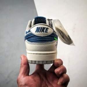 【AT3262】Nike x The North FaceコラボDunk Lowブルー＆ホワイトシリーズのトレンドスポーツシューズ、Nike Dunk Low Retro。