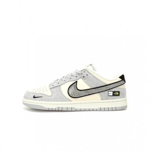 【AT3268】Nike x The North Face Dunk Low 灰色のレトロスタイル。クラシックでトレンディなデザインのNike Dunk Low Retro。