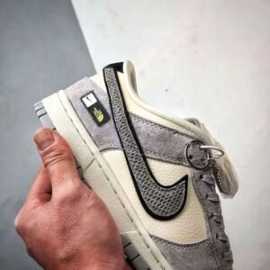 【AT3268】Nike x The North Face Dunk Low 灰色のレトロスタイル。クラシックでトレンディなデザインのNike Dunk Low Retro。