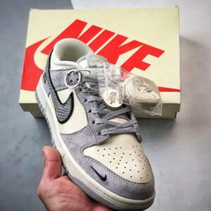 【AT3268】Nike x The North Face Dunk Low 灰色のレトロスタイル。クラシックでトレンディなデザインのNike Dunk Low Retro。