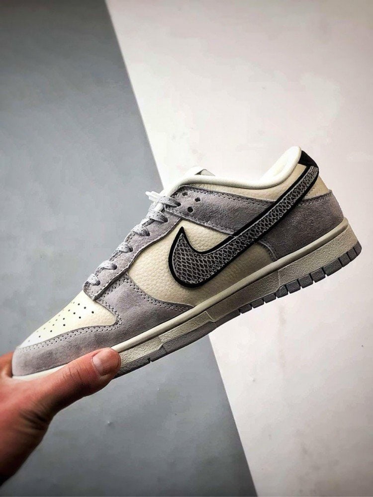 【AT3268】Nike x The North Face Dunk Low 灰色のレトロスタイル。クラシックでトレンディなデザインのNike Dunk Low Retro。