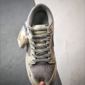 【AT3278】The North Face x Nike ノースフェイス×ナイキコラボスポーツカジュアルシューズ。ファッションにも合う快適なデザイン。NK Dunk Low RetroノースフェイスCDGミルキーグレーローカットカジュアルスポーツスニーカー。