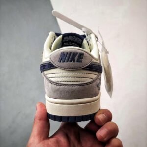 【AT3285】The North Face × Nike ノースフェイス×ナイキのコラボレーションクラシックレトロスポーツシューズ - 個性的なトレンド必須アイテム。 ナイキ ダンク ロー レトロ ノースフェイス ベージュブルー ダブルフック ローカットカジュアルスポーツシューズ