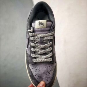 【AT3303】Nike Dunk x Stussy コラボレーションスニーカー Nike Dunk Low Retro ステューシー ダークグレー パッチワーク ローカット カジュアルスポーツシューズ