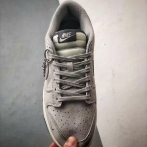 【AT3306】Nike Dunk × Stussyコラボレーションクラシックスニーカー、Nike Dunk Low Retroがステューシーの花崗岩グレーのローヒールカジュアルスポーツシューズになりました。