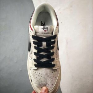 【AT3307】Nike Dunk x Stussy コラボレーション スポーツシューズ Nike Dunk Low Retro ステューシー ミッドナイト レッド ローカット スポーツカジュアル ローカットスニーカー