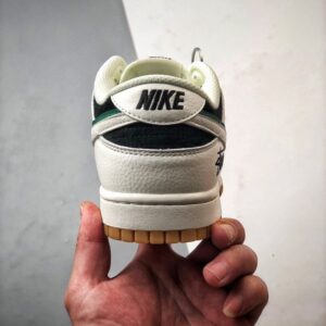 【AT3309】Nike Dunk x Stussy コラボレーションスニーカー Nike Dunk Low Retro ステューシー ブラックホワイトグリーン 影柄 ローカット カジュアルスポーツシューズ