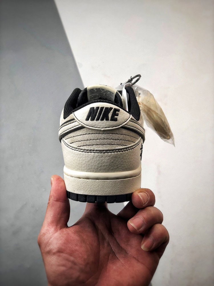 【AT3310】Nike Dunk x Stussy コラボスニーカー Nike Dunk Low Retro ステューシー ブラックストライプ ローカット カジュアルスポーツシューズ