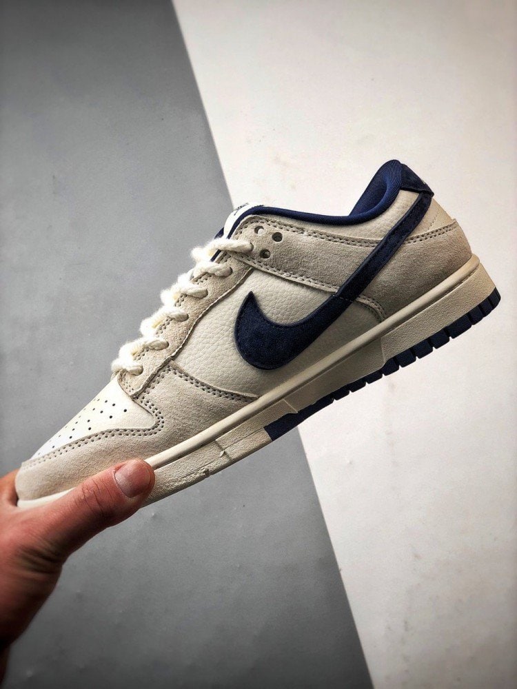 【AT3312】Nike Dunk x Stussy x Supreme コラボスニーカー Nike Dunk Low Retro ステューシー ホワイト ネイビー ローカット スニーカー