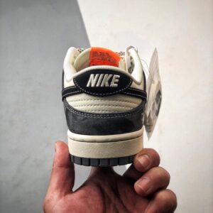 【AT3313】Nike x Stussy コラボ デザインのクラシックなカジュアルスポーツシューズ Nike Dunk Low Retro ステューシー ホワイトブラック ローカットカジュアルスポーツスニーカー