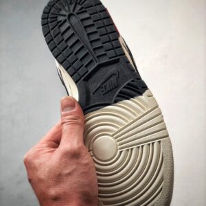 【AT3315】Nike x Stussy コラボレーションシリーズのスポーツシューズ、Nike Dunk Low Retro ステューシーグレーホワイトブラック刺繍ミニダブルフックローカットカジュアルスポーツシューズ
