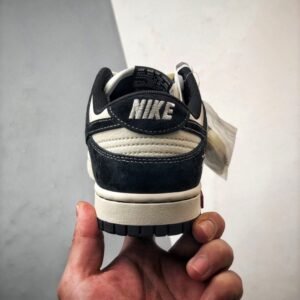 【AT3317】Nike x Stussy x Supreme のコラボスニーカー - ファッションと快適さを兼ね備えた、クラシックなトレンド。Nike Dunk Low Retro ストゥーシー×ブラック 刺繍 ダブルフック ロープロファイル カジュアルスポーツシューズ