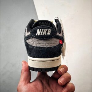 【AT3319】Nike x Stussyコラボレーションスポーツシューズ、クラシックでおしゃれなデザイン Nike Dunk Low Retro ステューシー ファーブラックグレー ローカットカジュアルスポーツシューズ