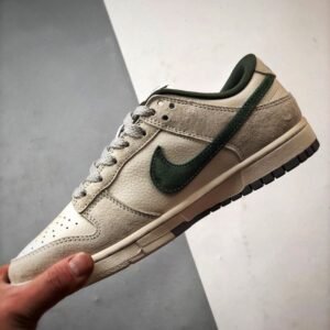 【AT3321】Nike x Stussy x Supremeのコラボレーションカジュアルスポーツシューズ - ファッショントレンドモデル Nike Dunk Low Retro ステューシーミントグレー ローカットカジュアルスポーツスニーカー