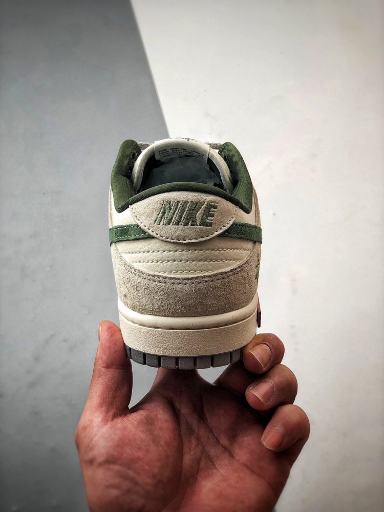 【AT3321】Nike x Stussy x Supremeのコラボレーションカジュアルスポーツシューズ - ファッショントレンドモデル Nike Dunk Low Retro ステューシーミントグレー ローカットカジュアルスポーツスニーカー