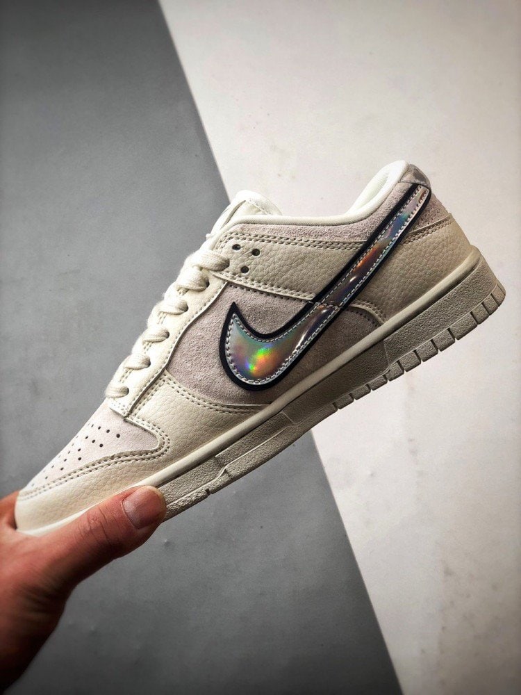 【AT3324】Nike x Stussy x Supremeコラボシューズ（クラシックなカラーリング、快適なデザイン、コレクションに値する）Nike Dunk Low Retro ステューシーミントシルバーフック ローカットカジュアルスポーツシューズ