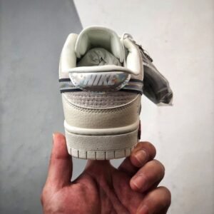 【AT3324】Nike x Stussy x Supremeコラボシューズ（クラシックなカラーリング、快適なデザイン、コレクションに値する）Nike Dunk Low Retro ステューシーミントシルバーフック ローカットカジュアルスポーツシューズ
