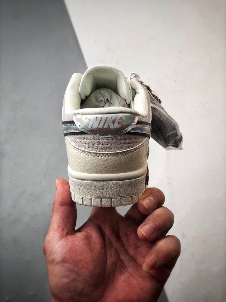 【AT3324】Nike x Stussy x Supremeコラボシューズ（クラシックなカラーリング、快適なデザイン、コレクションに値する）Nike Dunk Low Retro ステューシーミントシルバーフック ローカットカジュアルスポーツシューズ