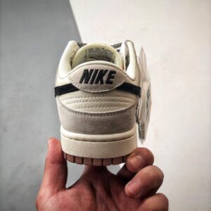 【AT3328】Nike × Stussy Dunk コラボスニーカー　メンズ、レディース、トレンディなスタイリッシュなスケートシューズ　Nike Dunk Low Retro StussyホワイトブラックSwoosh ローカットカジュアルスポーツスニーカー