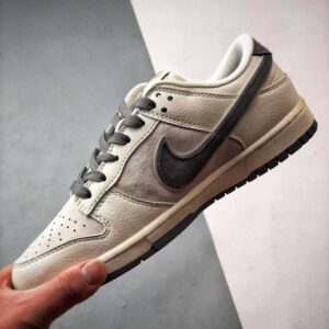 【AT3338】Nike x Stüssy コラボ ダンクロー レトロ レトロスポーツシューズ Nike Dunk Low Retro ステューシーミディアムグレー ローカット スポーツカジュアルスニーカー