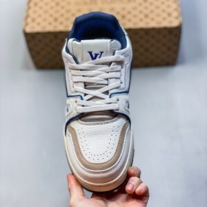 【AT8906】ルイ・ヴィトンLV トレーナースニーカー - ロートップスタイリッシュな革靴 | Louis Vuitton