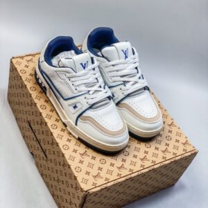 【AT8906】ルイ・ヴィトンLV トレーナースニーカー - ロートップスタイリッシュな革靴 | Louis Vuitton