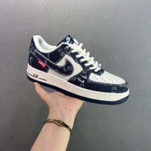 【AT8919】ナイキ Air Force 1 デニムパッチワークスニーカー | Nike Air Force 1