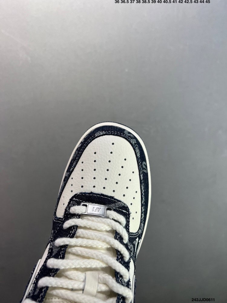 【AT8919】ナイキ Air Force 1 デニムパッチワークスニーカー | Nike Air Force 1