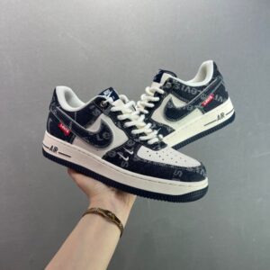 【AT8919】ナイキ Air Force 1 デニムパッチワークスニーカー | Nike Air Force 1