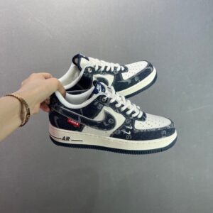 【AT8919】ナイキ Air Force 1 デニムパッチワークスニーカー | Nike Air Force 1
