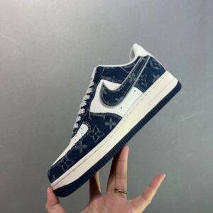 【AT8922】ナイキ x ルイ・ヴィトン コラボカスタムエアフォース1ローカットシューズ | LV x Nike