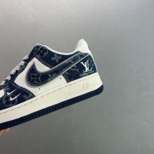 【AT8922】ナイキ x ルイ・ヴィトン コラボカスタムエアフォース1ローカットシューズ | LV x Nike